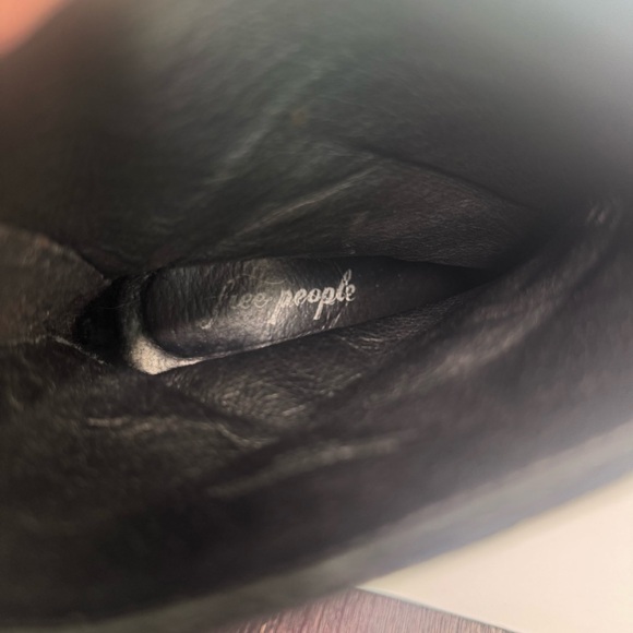 Free People Cecile Suede Ankle Block Heel Boots Sz 8 - Picture 7 of 15